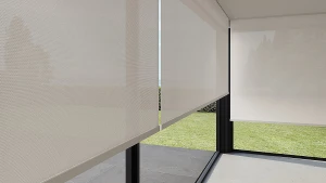 Stores enrouleurs réalisés sur mesure par Schüp&Bach pour une menuiserie sur mesure et une architecture intérieure premium.