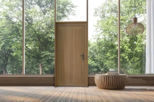 Porte en bois et menuiserie sur mesure pour l'architecture intérieure, réalisée par Schüp&Bach